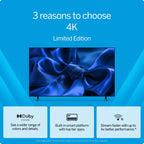 VIZIO 50 inch 4K LED HDR Smart TV With Dolby Vision, WiFi 6 And Built-In Apps - V4K50S-0809