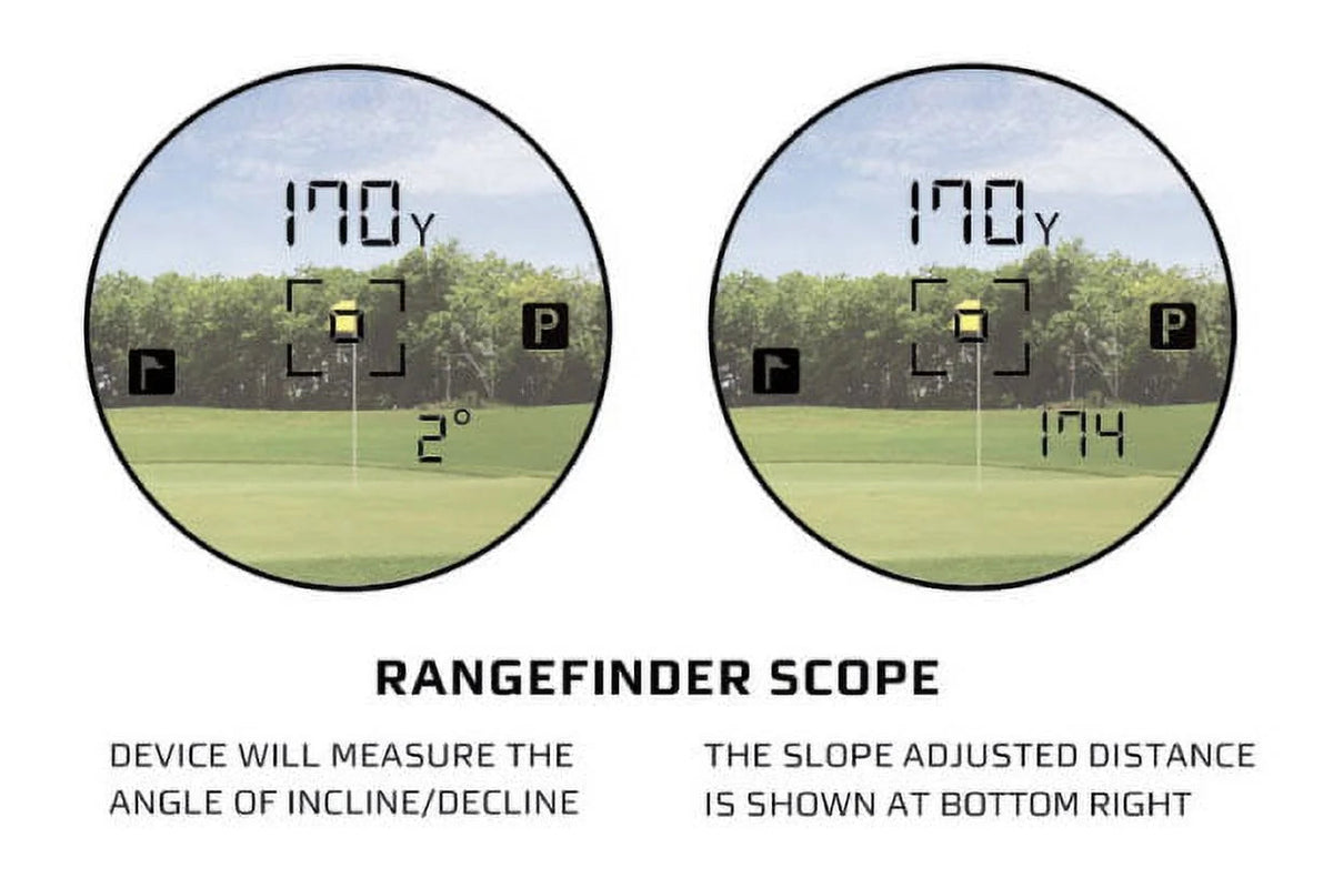 Callaway LS Slope Golf Laser Rangefinder With Pulse Confirmation - LS