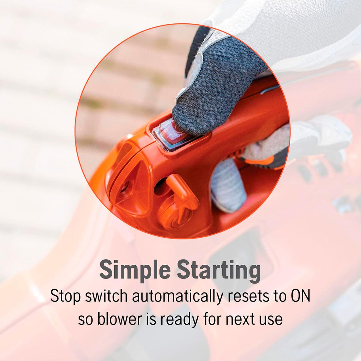 Husqvarna Gas Handheld Leaf Blower 28-cc 1.1-HP 2-Cycle 470-CFM 170-MPH 12.5-N - 125B