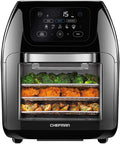 Chefman Digital Air Fryer With Rotisserie, 10 Qt, 17 Presets - CRJ38-10-RDO-V2