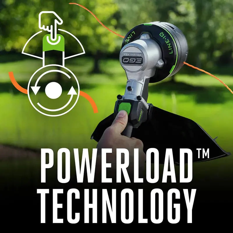 EGO Power+ 16in 56V Telescopic String Trimmer With Carbon Fiber Shaft And Brushless Motor