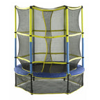 Upper Bounce Kids Trampoline With Safety Enclosure, 55 inch - No-Spring Bungee System