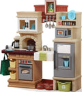 Step2 Heart Of The Home Toddler Play Kitchen Set, Multicolor, 45.13in W x 48in H x 12in D - 821800