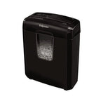 Fellowes Powershred 6C Cross-Cut Shredder - Black