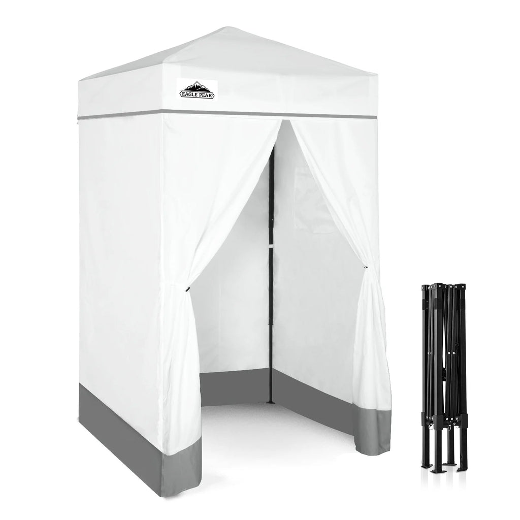 EAGLE PEAK Ultra Compact 4 ft x 4 ft Pop-Up Changing Room Canopy - Flex