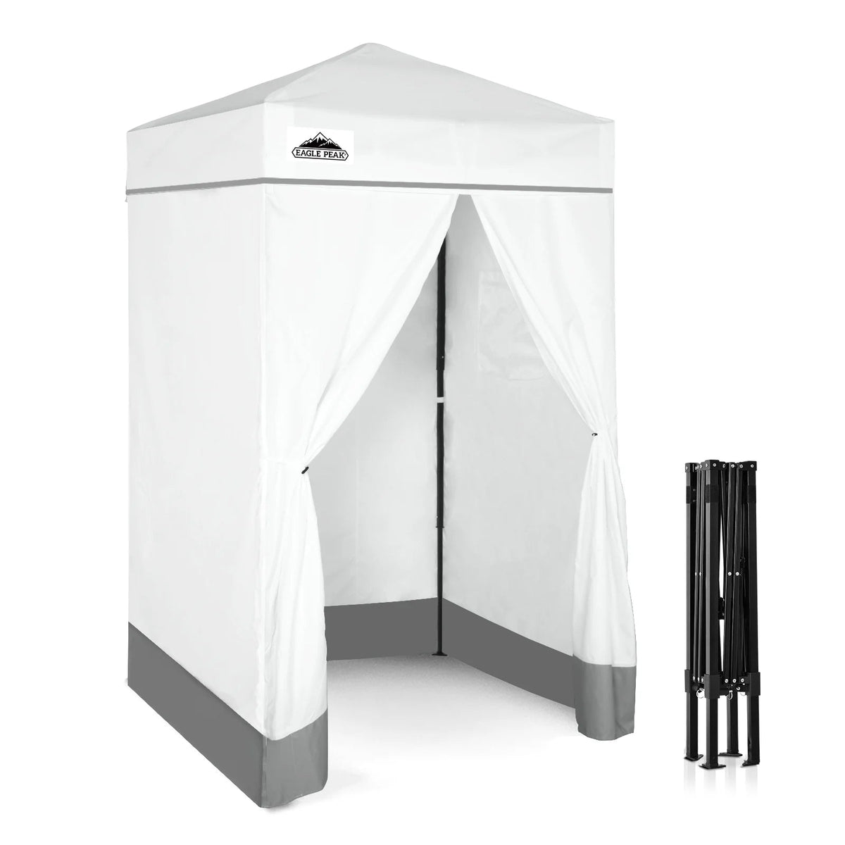 EAGLE PEAK Ultra Compact 4 ft x 4 ft Pop-Up Changing Room Canopy - Flex