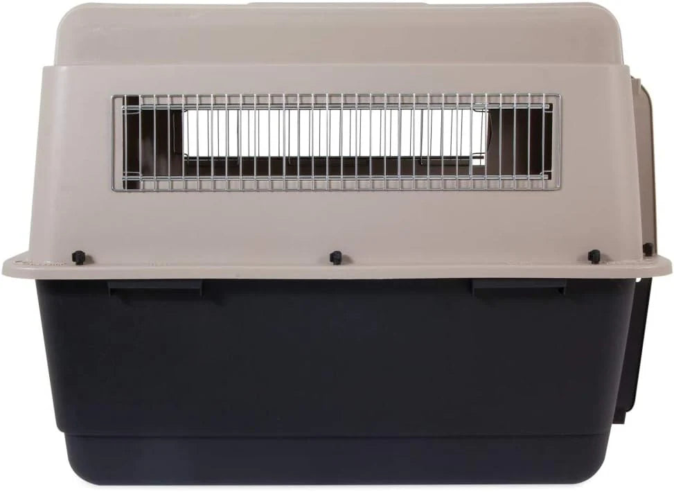 Petmate Ultra Vari Dog Travel Kennel, 48 in Long, 90 to 125 lbs - Taupe Black