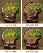 Chinese Backflow Incense Burner Night Light