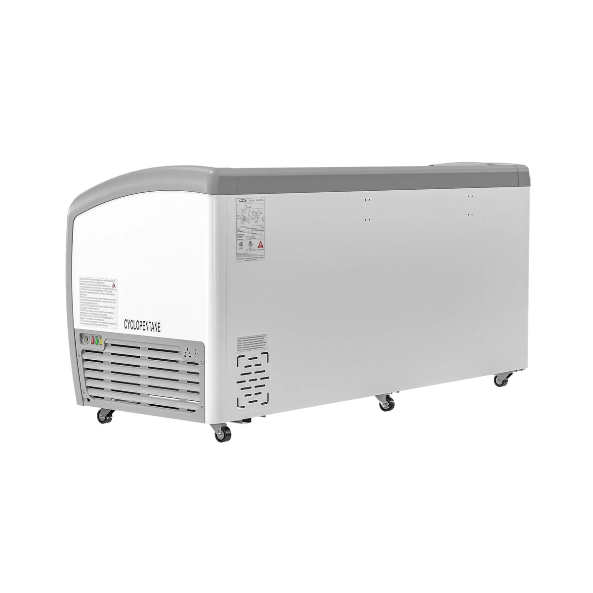 KoolMore Commercial Ice Cream Display Freezer, 71 in., 20 cu. ft.