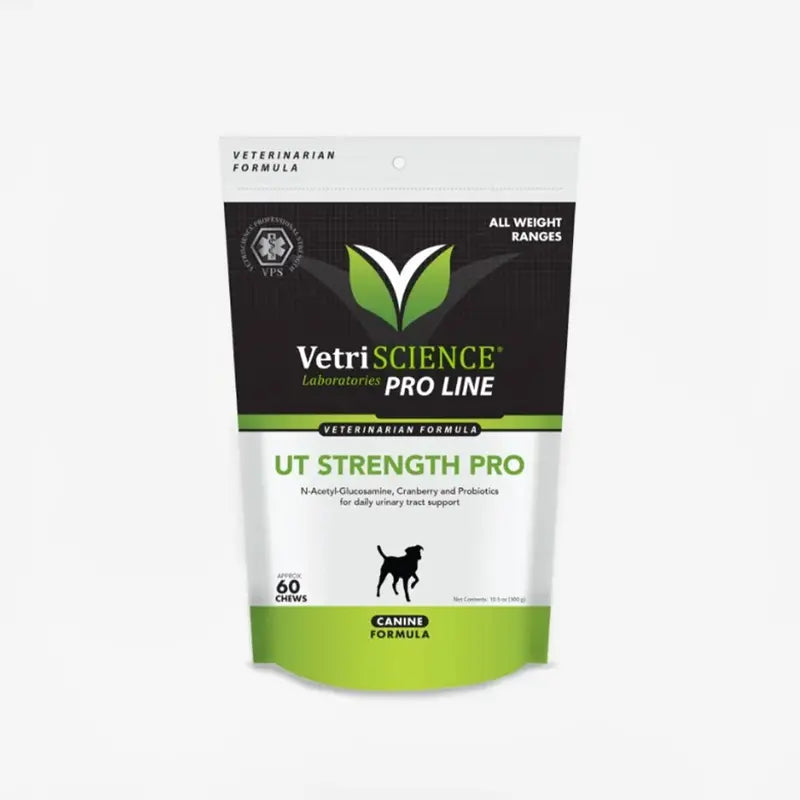 VetriScience UT Strength Pro Dog Urinary Tract Supplement - D-Mannose, NAG & Probiotics