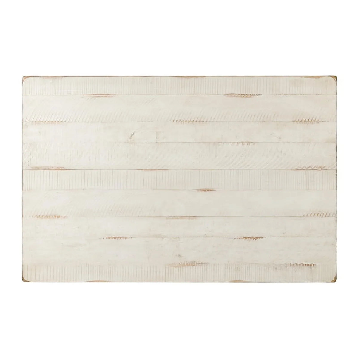 Bowery Hill Solid Wood Barn Door Coffee Table - Antique White