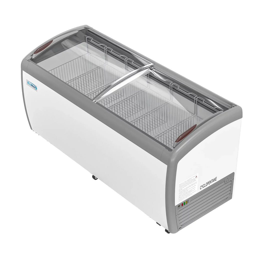 KoolMore Commercial Ice Cream Display Freezer, 71 in., 20 cu. ft.