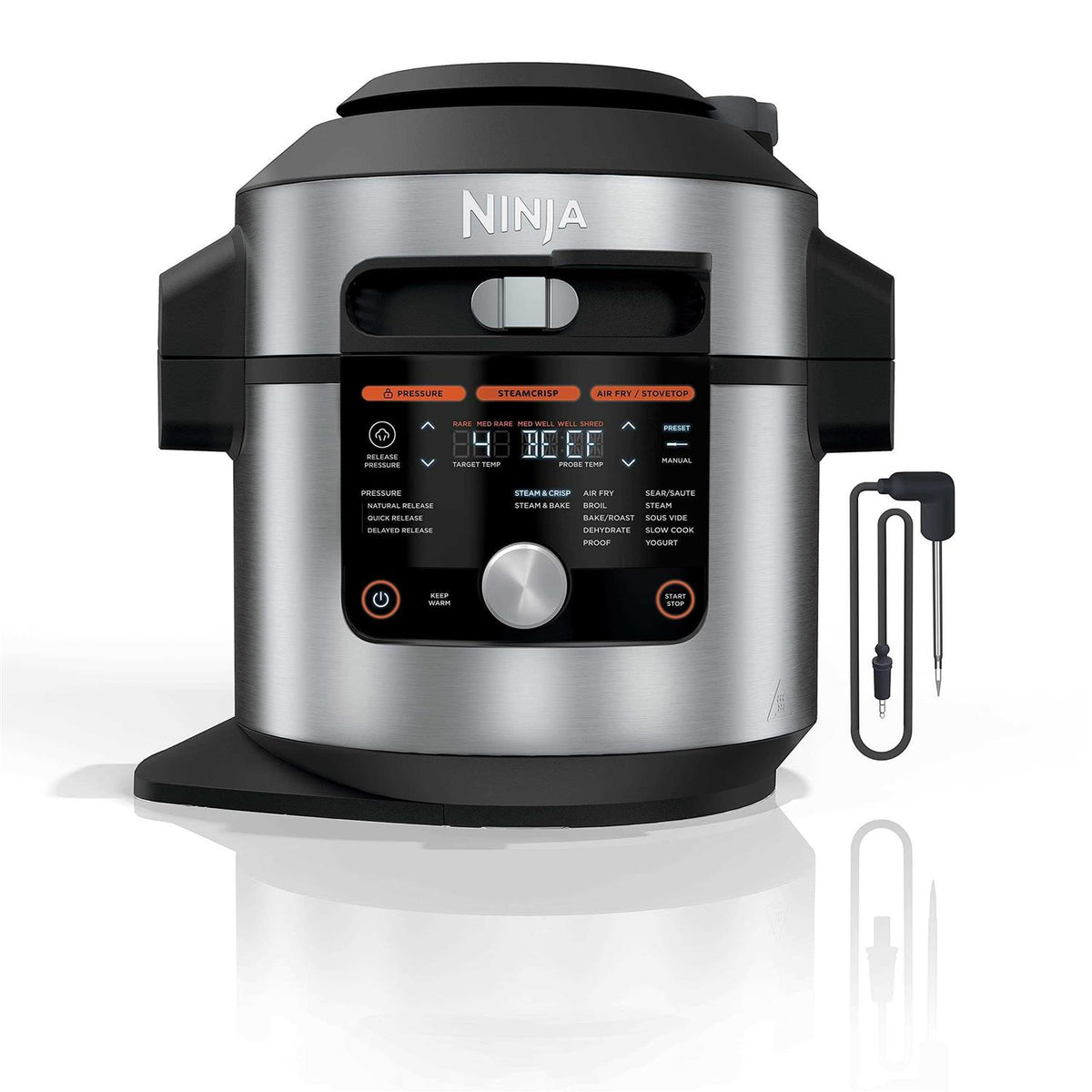 Ninja Foodi 14-in-1 Smart XL 8 Qt Pressure Cooker Steam Fryer - OL701