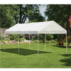 Caravan Canopy Sports Portable Garage Heavy Duty Shelter, White, 10x20 ft - Domain