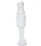 Holiday Time Lighted Musical Nutcracker Statue 75 inch / 6 Foot White - 2025