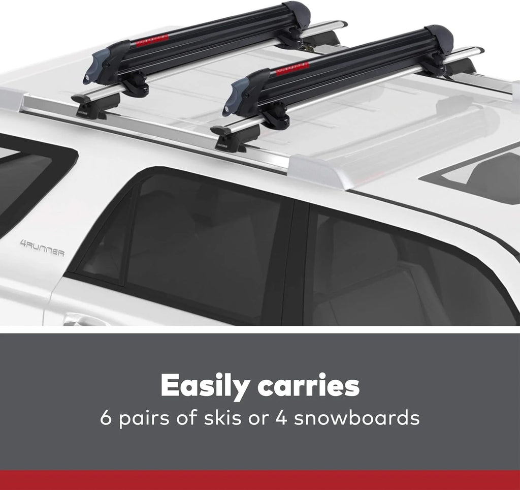 Yakima PowderHound 6 Ski And Snowboard Mount, Black - 8003094