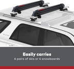 Yakima PowderHound 6 Ski And Snowboard Mount, Black - 8003094