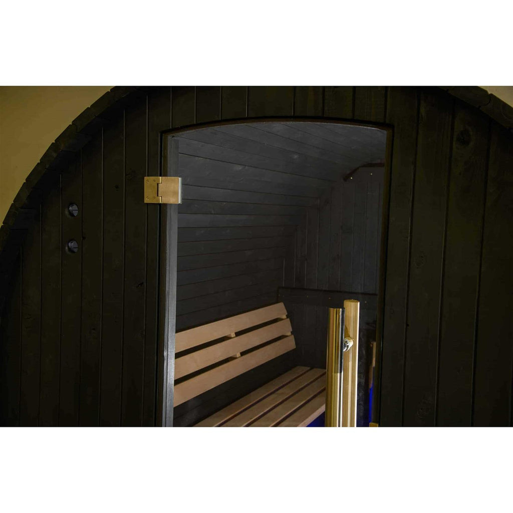 Almost Heaven Classic Barrel Sauna, 6 Person - Princeton