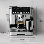 Ninja Luxe Cafe Pro Series Espresso Machine, Drip Coffee And Cold Brew - 68 Fluid Ounces
