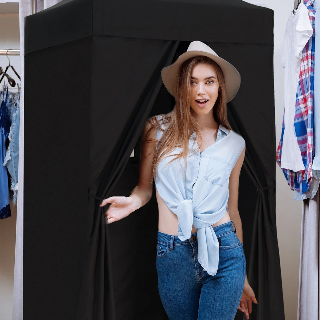EAGLE PEAK Ultra Compact 4 ft x 4 ft Pop-Up Changing Room Canopy - Flex