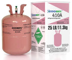 R-410A 25 lb Refrigerant Cylinder For HVAC Systems - A1 Safety
