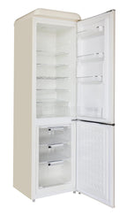 Frigidaire Bottom Mount Retro Refrigerator, 9.0 Cu. Ft., Black