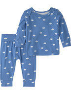 Carter's Child of Mine Baby ComfySoft Outfit Set, 2-Piece Sizes Preemie-12 Months