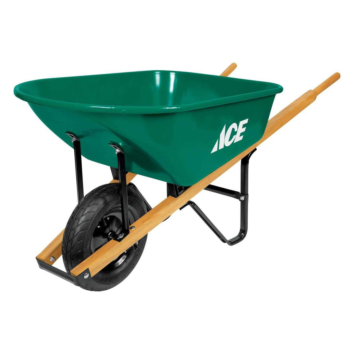 Ace Steel Residential Wheelbarrow 6 Cu Ft