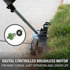 Greenworks 40V Brushless Edger With 8in Blade, 4.0Ah Battery And Charger