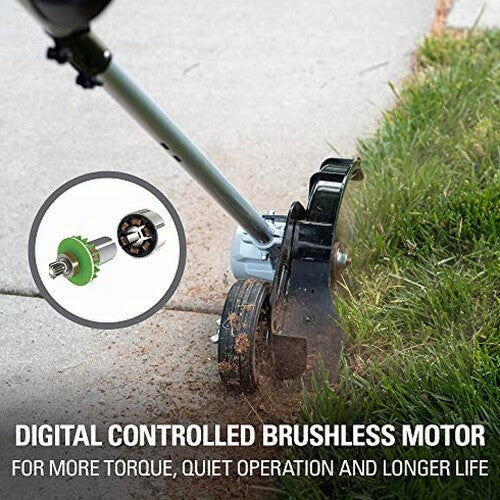 Greenworks 40V Brushless Edger With 8in Blade, 4.0Ah Battery And Charger