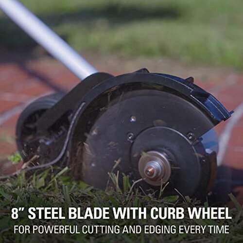 Greenworks 40V Brushless Edger With 8in Blade, 4.0Ah Battery And Charger