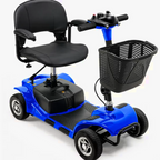 UltraLite 4-Wheel Mobility Scooter, Portable, Lightweight, 14-Mile Range - A898